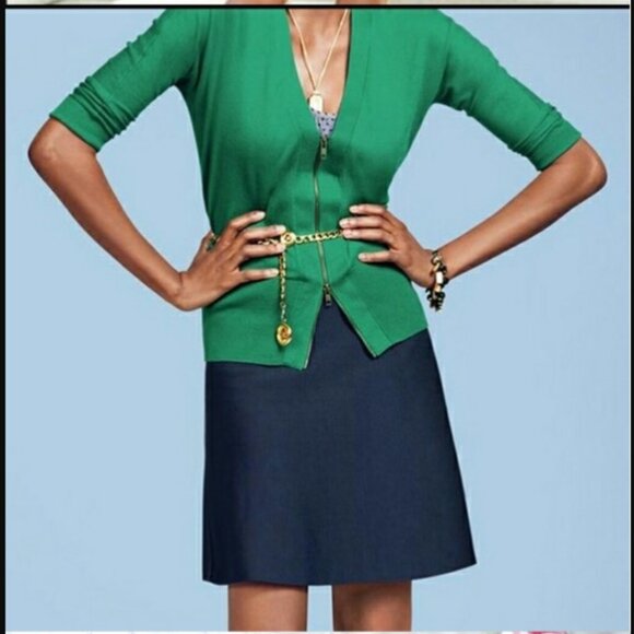 Cabi Navy "Dame" Skirt (size L) - NWOT (style 5186) - Picture 4 of 4